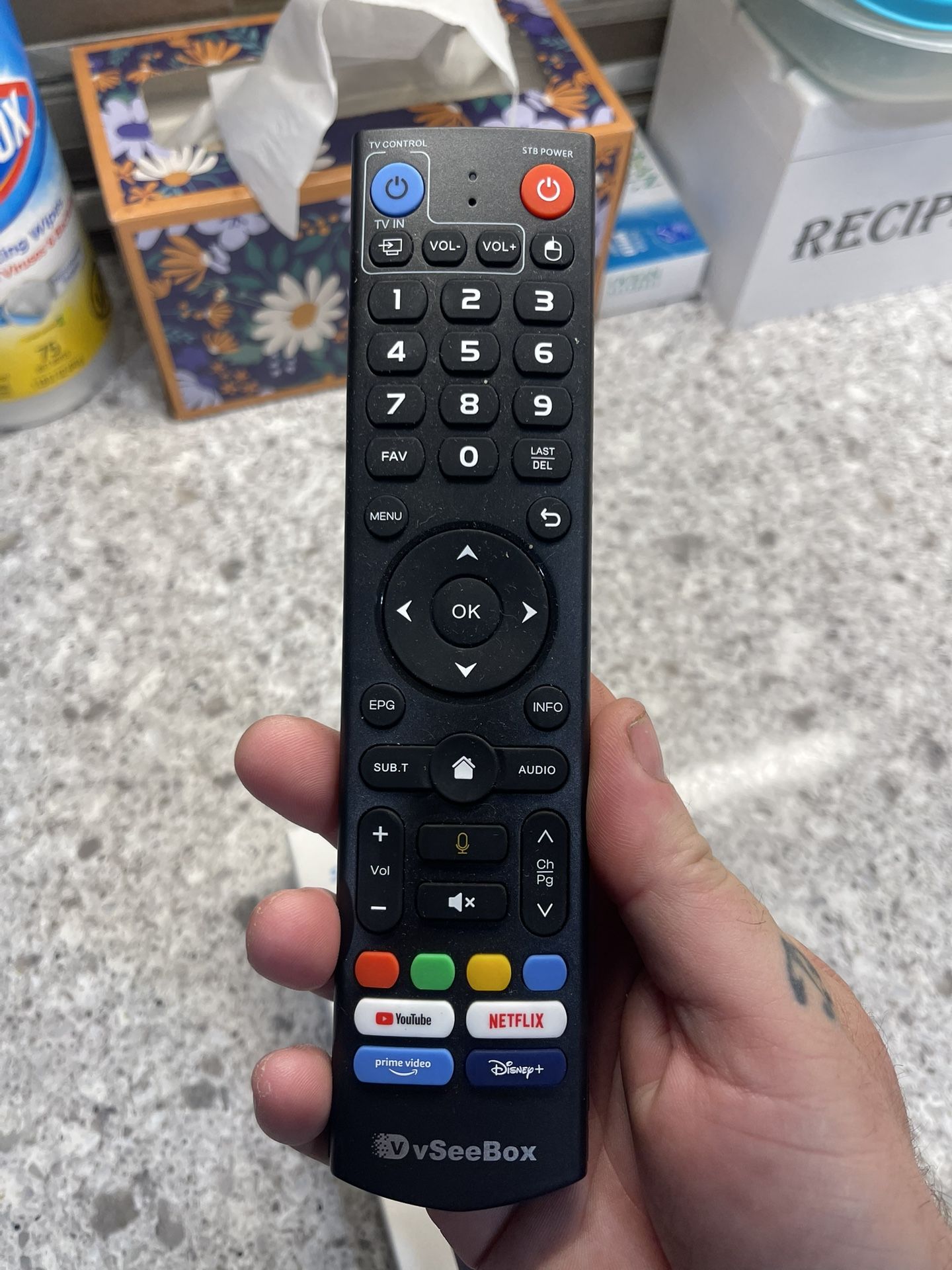 Remote Control For Elite Super Box