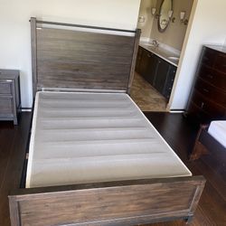 Wood Twin Bed Frame And Box Spring
