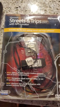 Streets and trips with GPS Locator