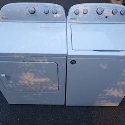 NEWER MODEL WHIRLPOOL WASHER AND DRYER 
