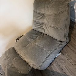 Gray lounge chair