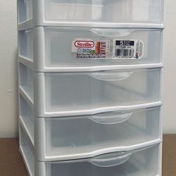 5 Drawer Storage Container - 11 1/8"H