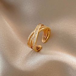 New Stunning Ring Adjustable Size