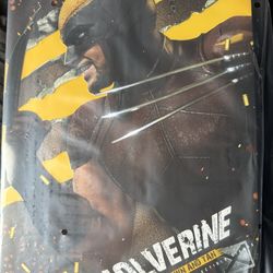 Hot Toys MMS831 Deadpool Vs Wolverine Brown/Tan Wolverine Sideshow Exclusive