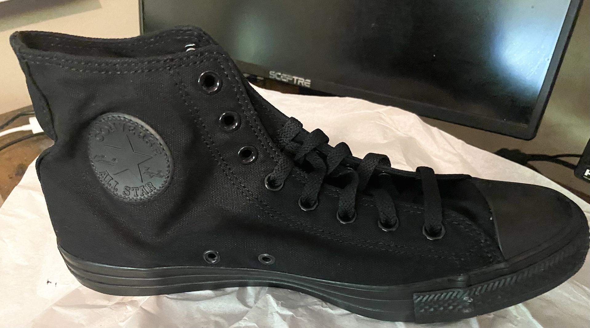 Converse Chuck Taylor’s Black On Black