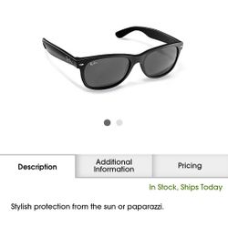 Rayban Sunglasses Unisex NEW 