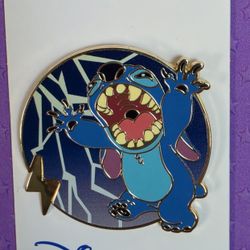 Disney Parks 2024 Lightning Strikes Screaming Stitch Pin