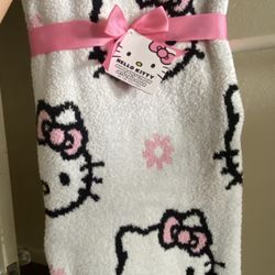 Hello Kitty Throw Blanket 