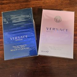 His And Hers Versace Eros And Versace Bright Crystal