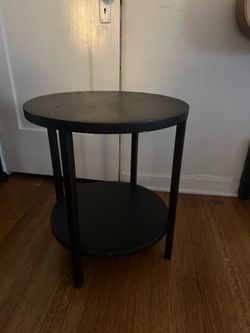 CB2 Black Iron Side Table - MUST GO ASAP