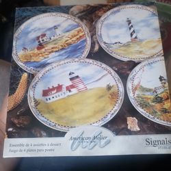 American Atelier SIGNALS - CAPE NEDDICK 8" Salad Plate