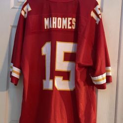 NFL PRO LINE Men's Patrick Mahomes Red Kansas City Chiefs Jersey 3XL