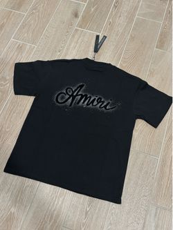 Black amiri tee