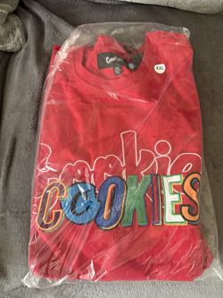 Cookies red T-shirt 2xl new with tags $30
