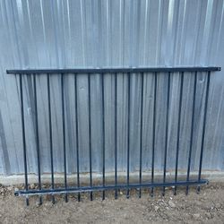 Galvanized Wrought Iron Fence Panels 