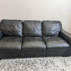 Leather Sofa 