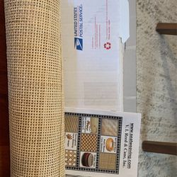Brand New In Box Cane Rattan Webbing Fabric