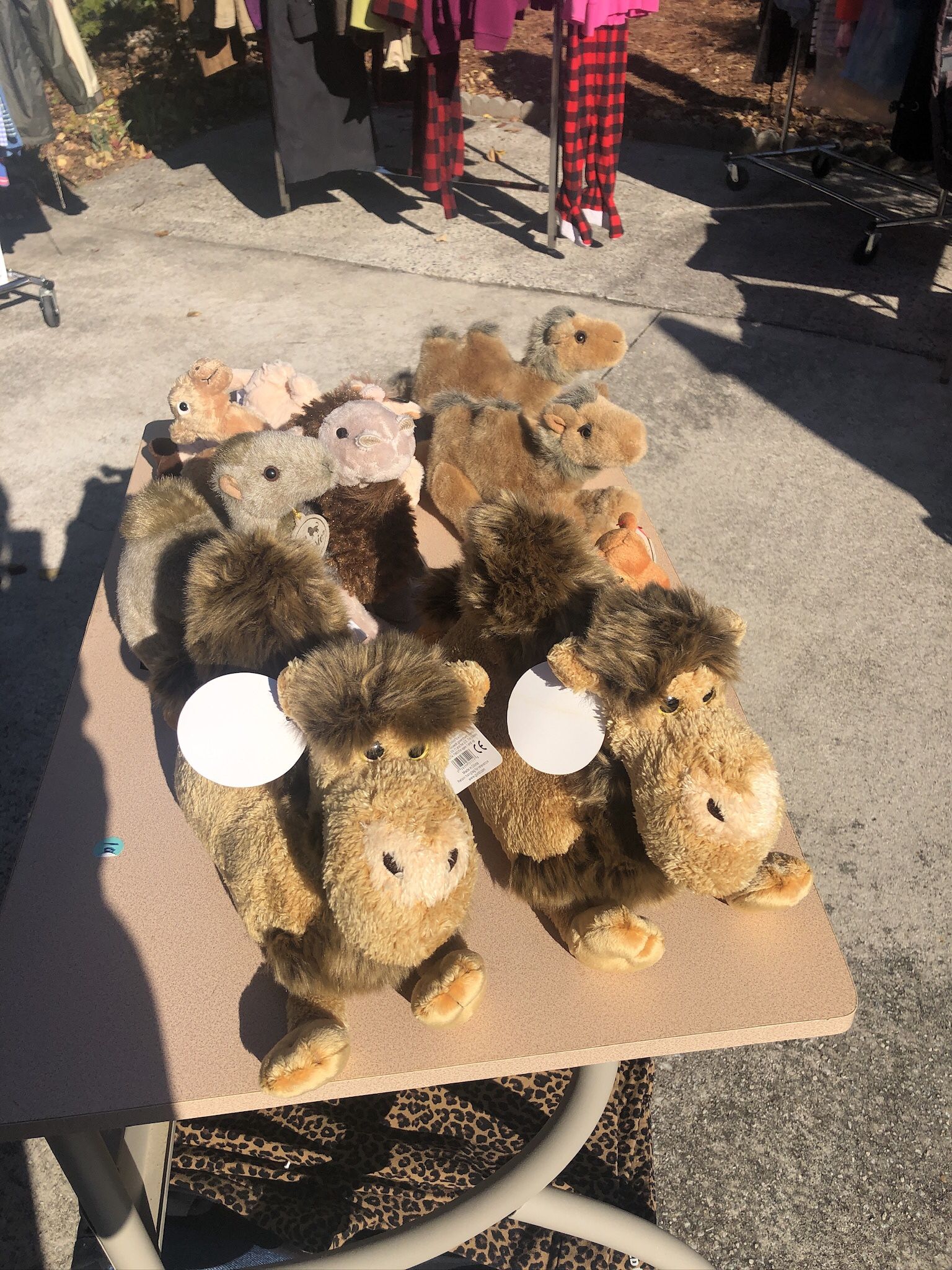Assorted Vintage Plush Camel Collection- Compare @ $150+