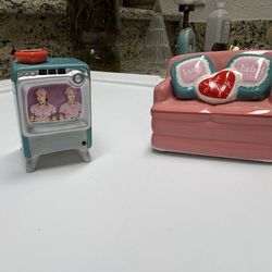 I Love Lucy Salt and Pepper Shakers