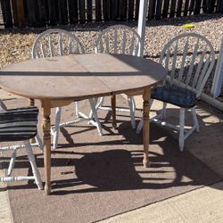 4 Free Wooden Chairs