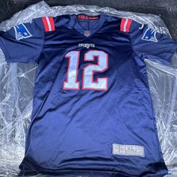 New England Patriots Stitched Brady Jersey