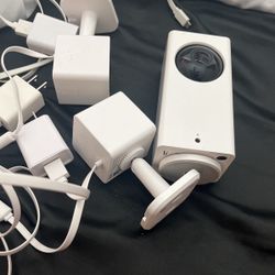 Three Security Cameras