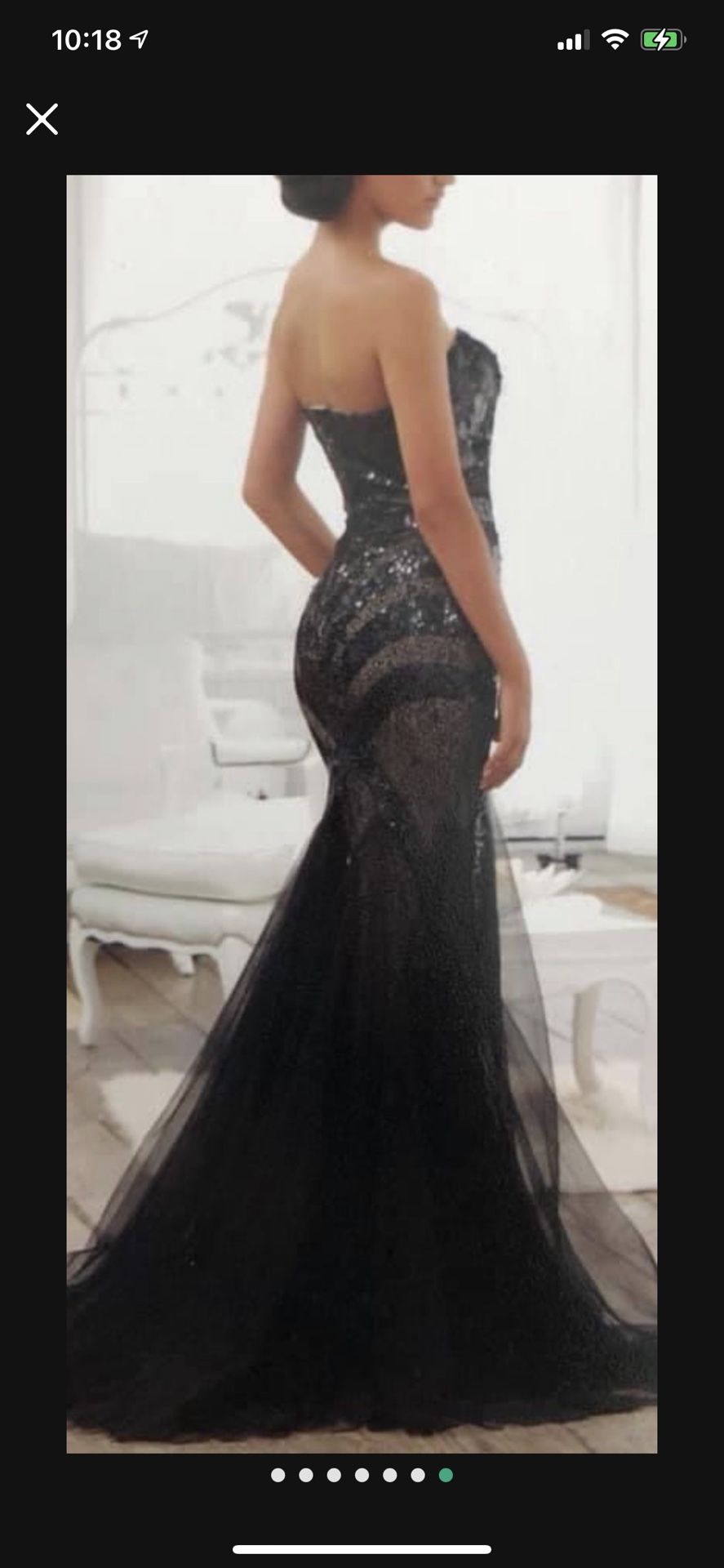 Black Mermaid Dress