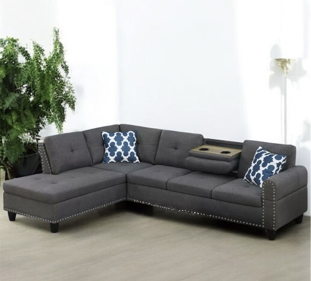 2 Piece Sofa And Chaise Sectional