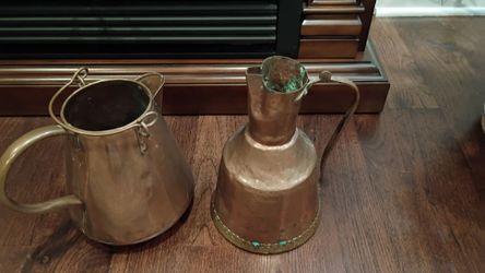 Decorative Hand Made Copper Containers