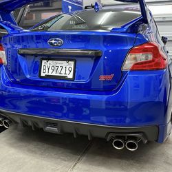 Nameless Exhaust WRX STI
