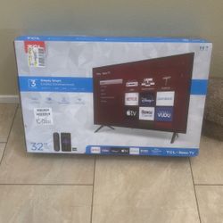 TCL ROKU 32 Inch Tv