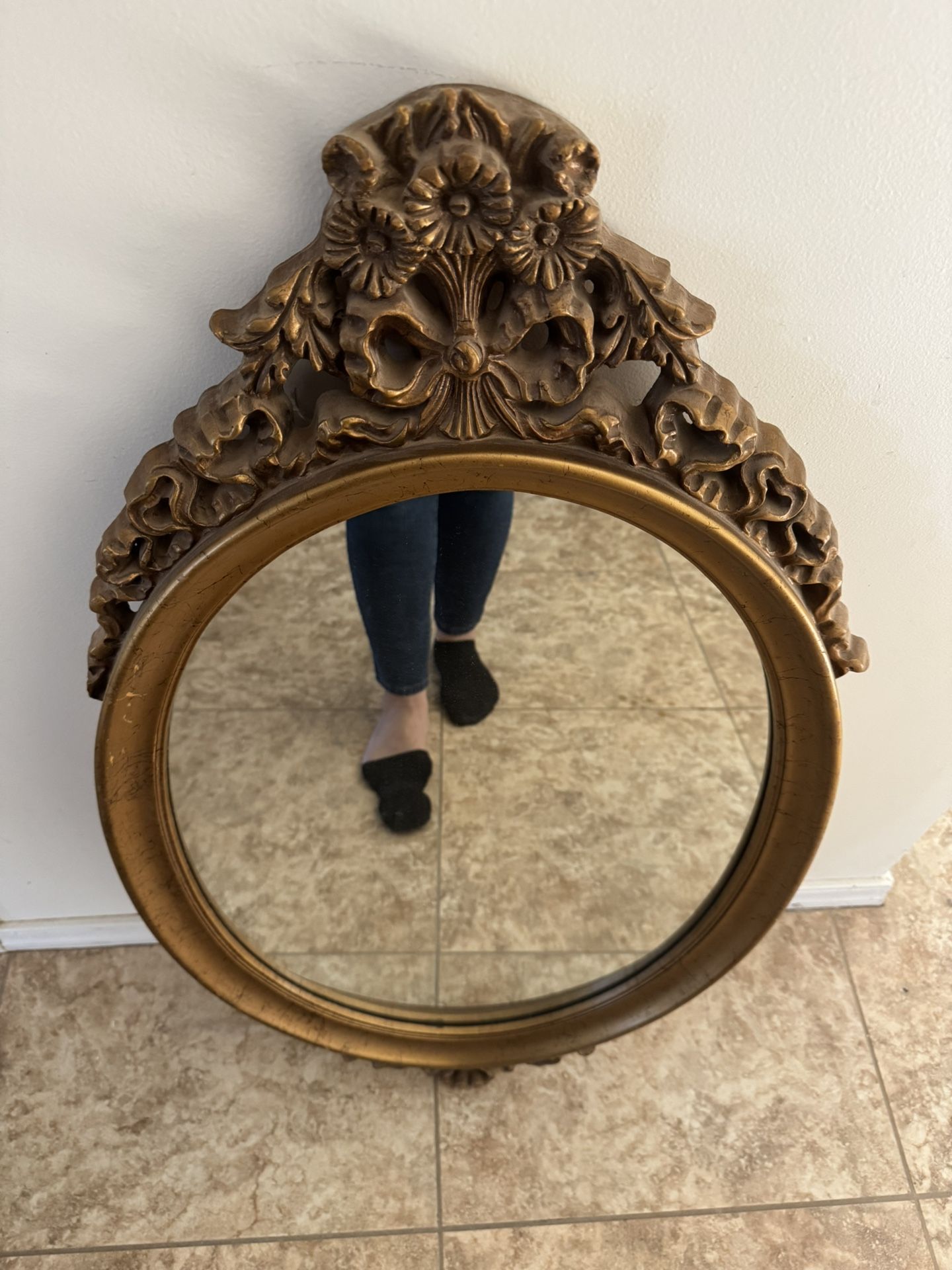 Large Vintage Mirror