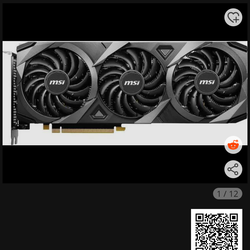 MSI Venus GeForce RTX 3060 12GB OC