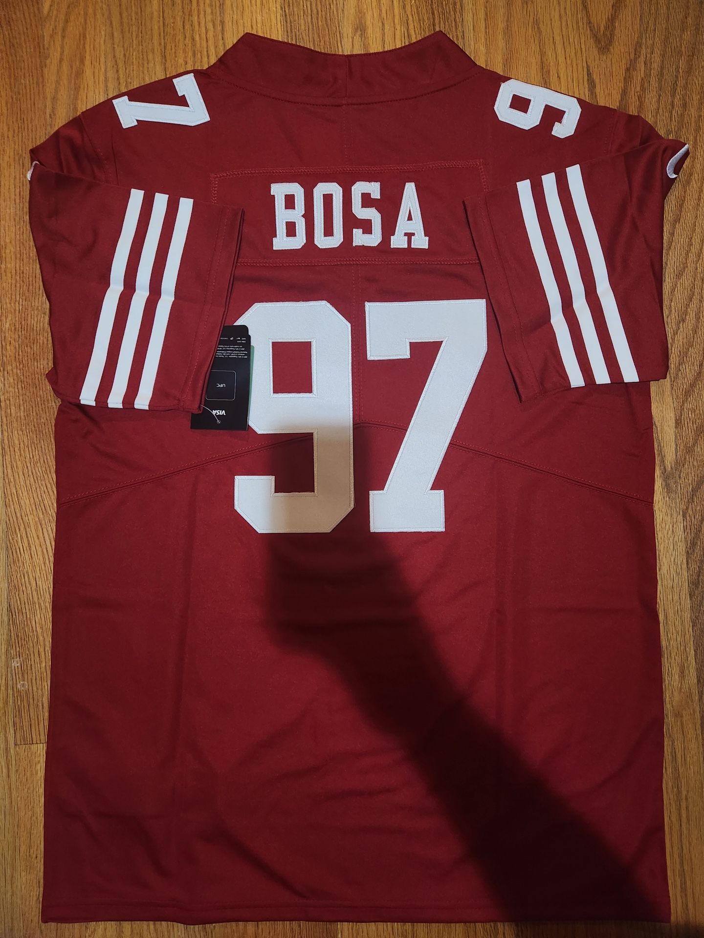 San Francisco 49ers San Francisco 49ers football uniform No.97 Nick Bosa jersey male embroidery