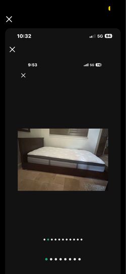 POTTERY BARN Twin Size  Low Profile Includes Quality  Mattress