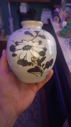 vintage Japanese vase set