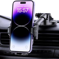 Phone Holders for Your Car,3-in-1 Car Phone Holder Mount, Car Dashboard Windshield Air Vent Hands-Free Car Phone Holders for iPhone All Phones  About 