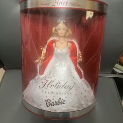 New Holiday Barbie 2001