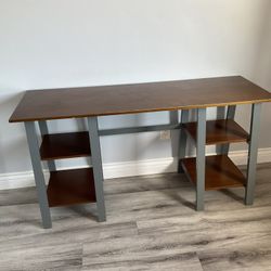 MOVING SALE DESK GOOD CONDITION  59” BY 20” AND HIGH 30” $30 PICK UP IN WESTMINSTER CITY 92683 WESTMINSTER BLVD AND SPRING DALE