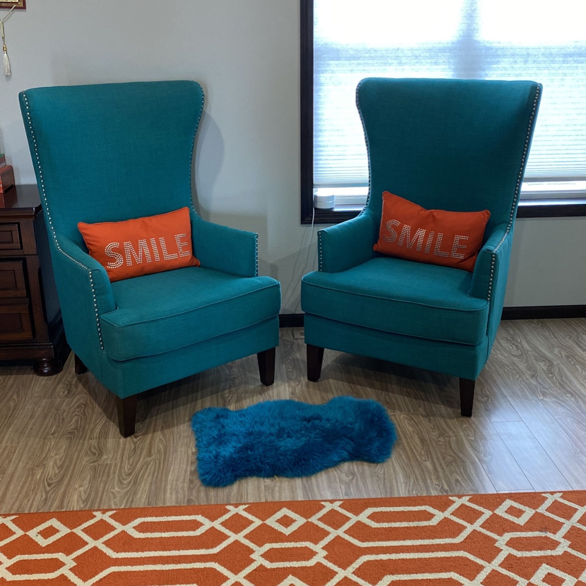 Teal Arm Chair