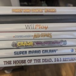 Several Wii Games