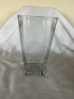 Clear Glass Vase