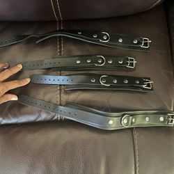 Sexy Lace Bells Anklet Bracelet Set, Handcuffs Shackles Bondage Gear for Women