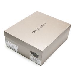 Giorgio Armani T-Strap Block Heel Pumps Size 36M New in Box Black Pink Velvet