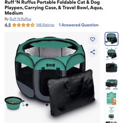 Foldable Dog Playpen