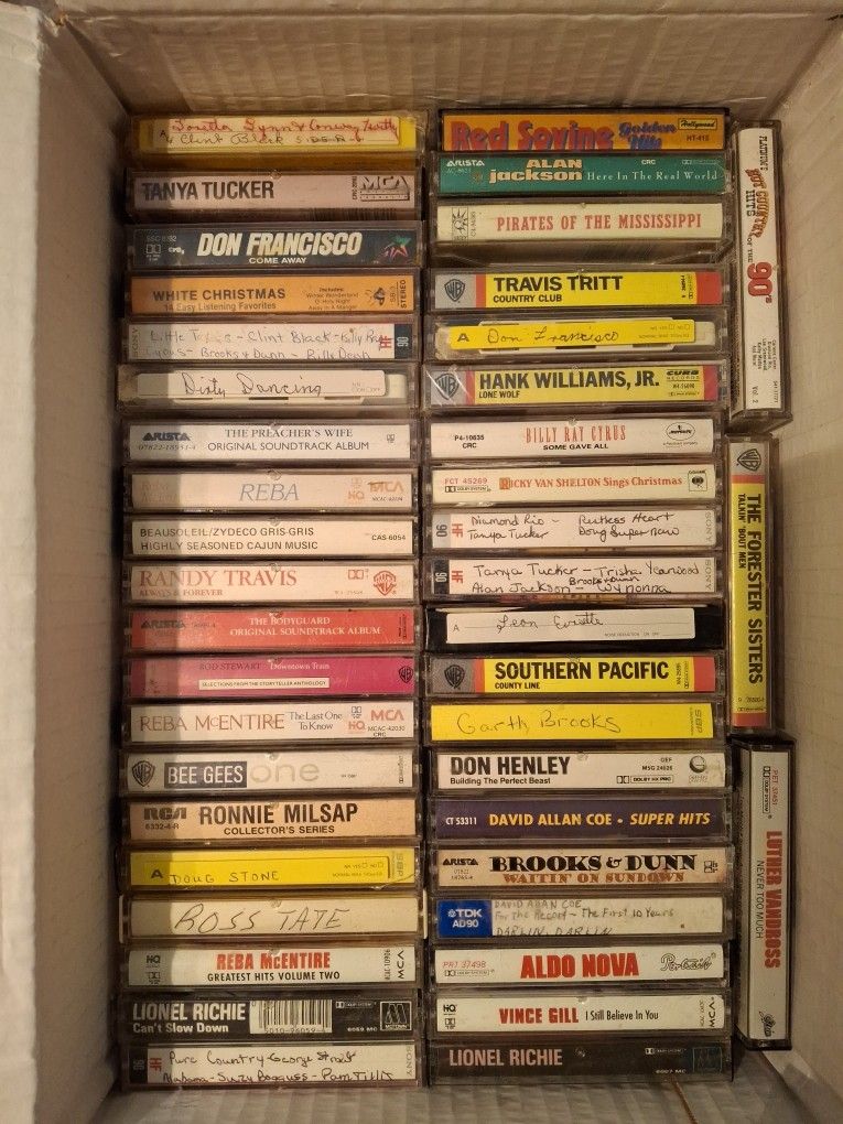 Lot Of Cassette Tapes