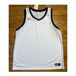 Nike Basketball jersey Black & white Men’s sz 2XL NEW! Big & Tall