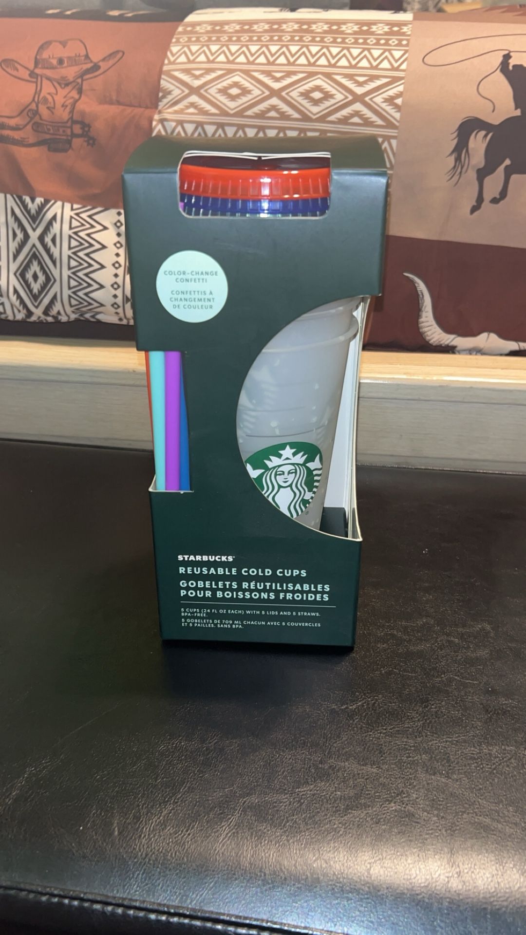 Color Change Confetti Cups