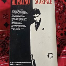 SCARFACE VHS 1990