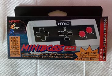 Nyko MiniBoss Wireless Controller & Adapter for Nintendo NES Classic Edition NEW